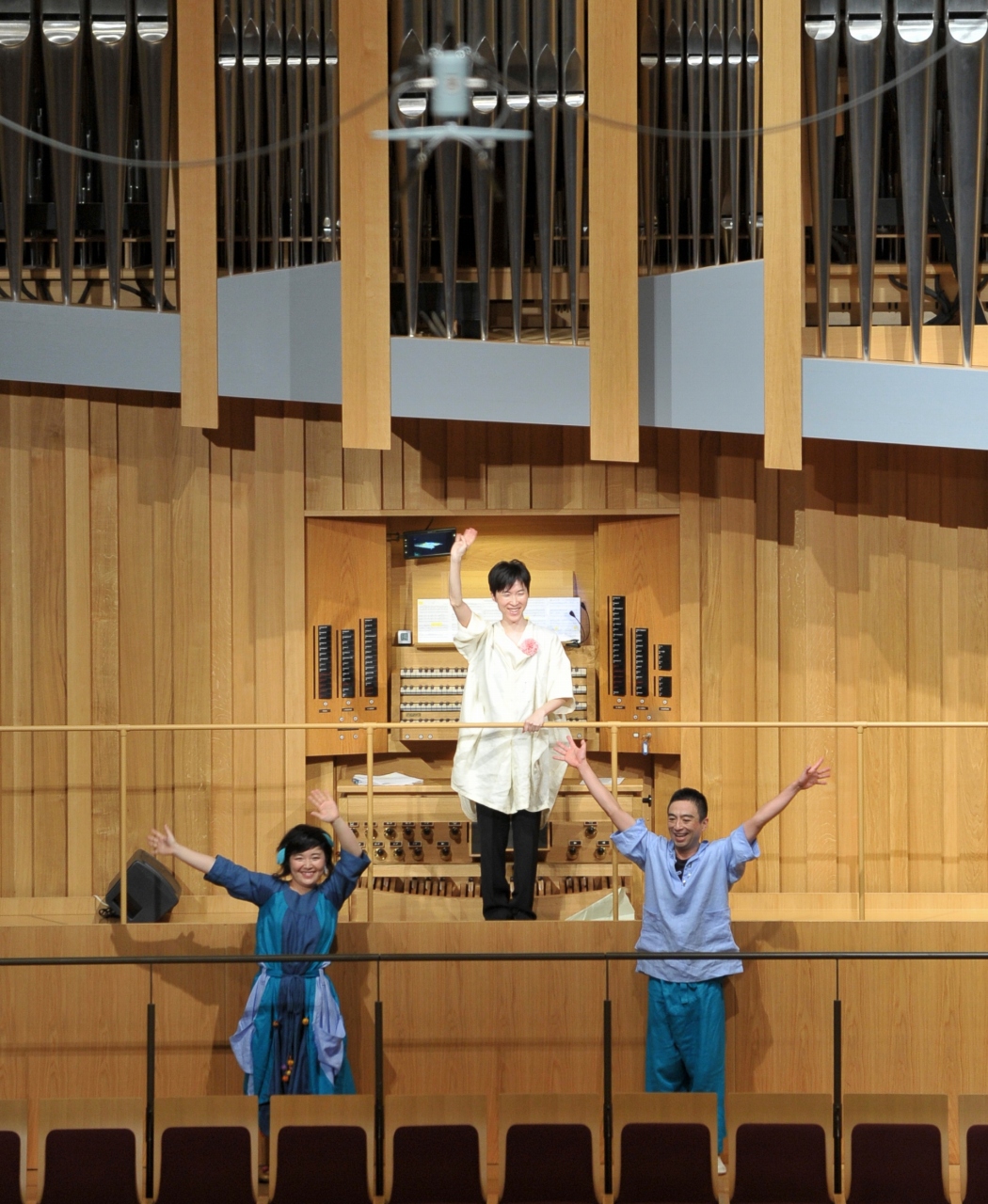 カーテンコールの様子