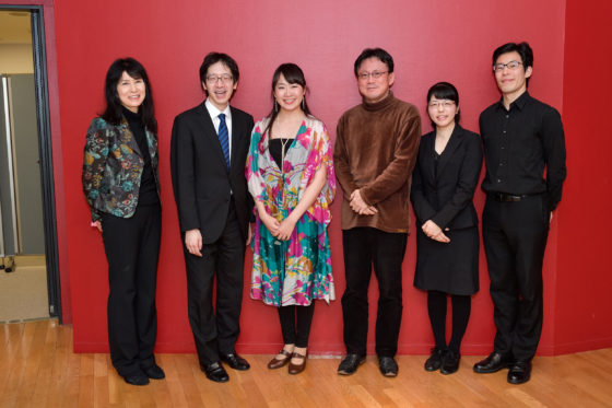 【写真】終演後出演者・作曲者揃っての記念撮影