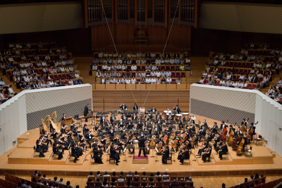 【写真】熱い演奏を繰り広げる新日本フィル