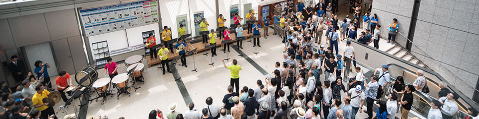 Festa Summer MUZA KAWASAKI 2019
Opening Fanfare
Open Space in front of the Hall entrance / Free entrance