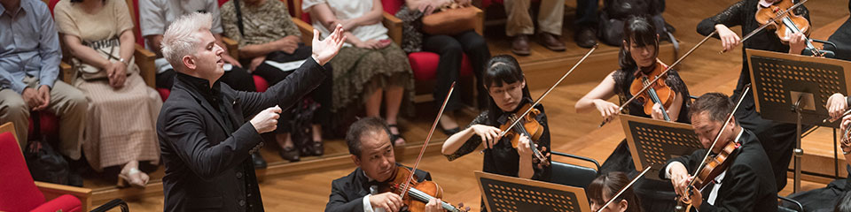 Festa Summer MUZA KAWASAKI 2022
Tokyo Philharmonic Orchestra
14:20-14:40