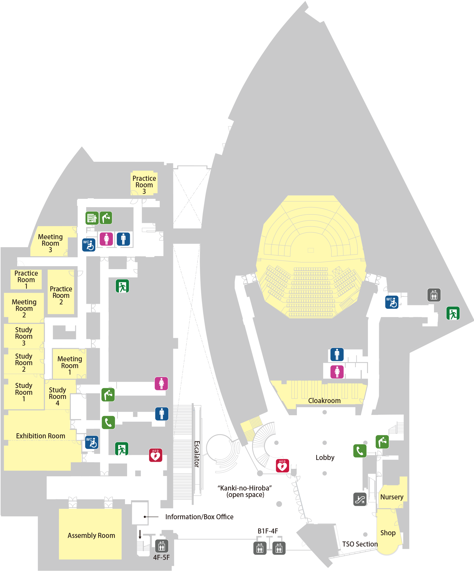Hall1F Map