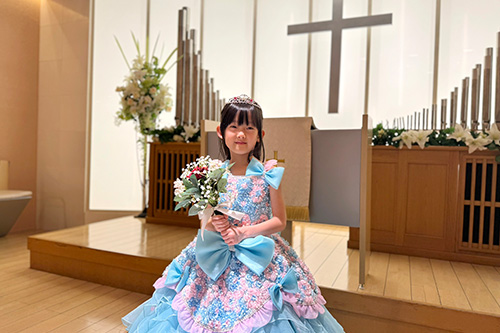 キッズ体験 憧れの花嫁さんになろう!