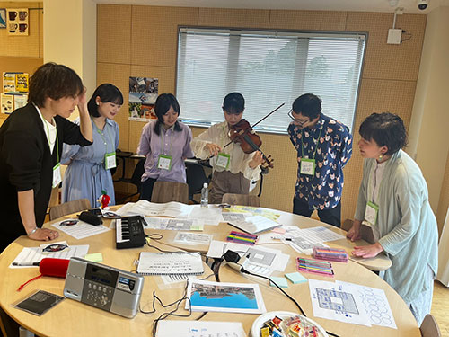 8小節プロジェクト わたしの「かわさきのうた」をつくろうワークショップ写真